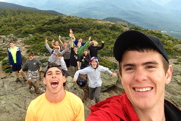 hiking trip