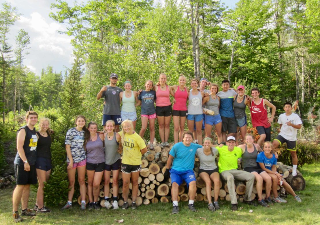 Entire Leadership Development Program group standing and smiling