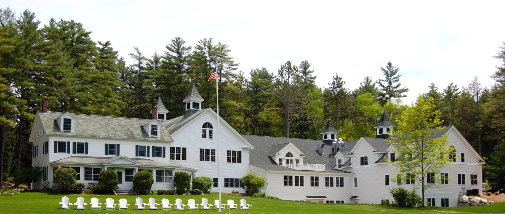 Wide view of Christian Camps conference center