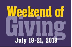 Weekend of Giving graphic