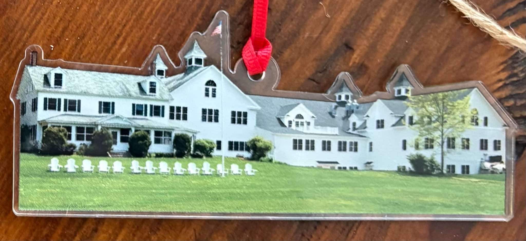 Acrylic Main House Ornament
