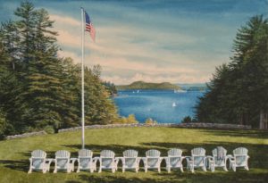 The Front Lawn (20 x 14' museum quality or digital print)